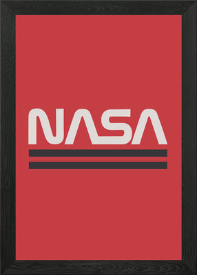 NASA Wurm 4 gerahmtes Wandbild Poster Leinwanddruck Bild