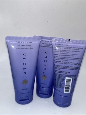 3   Tatcha THE RICE WASH  1.7 Oz Read Descripción