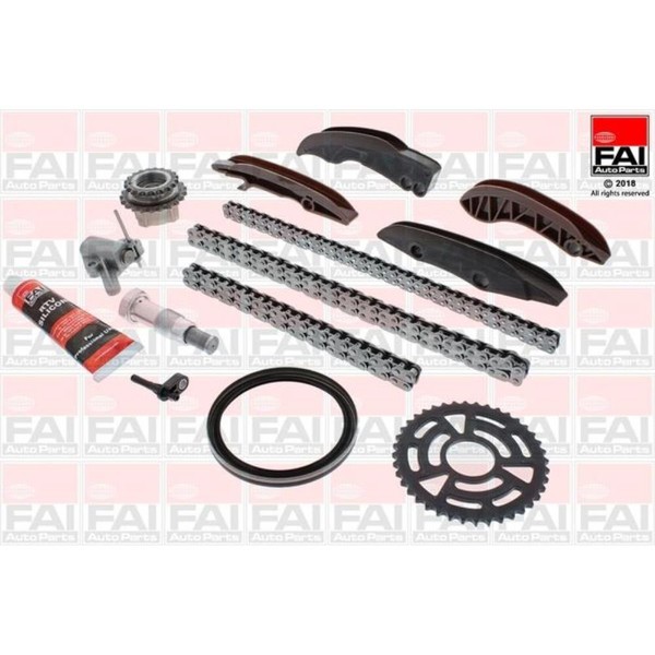 FAI AutoParts Steuerkettensatz Simplex Bolzenkette FüR BMW X3 Xdrive20D TCK133C-image