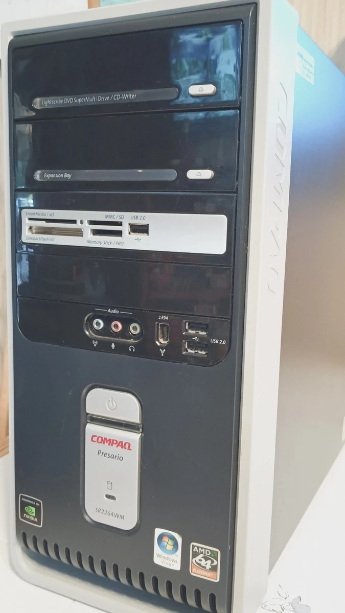 Compaq Windows XP AMD Athlon 64 Windows 7 PC Desktops & All-In-One
