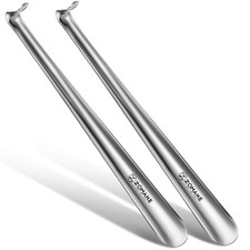 Shoe Horn Long 42cm Shoehorn Long Metal, Long School Horn Stainless Steel S...