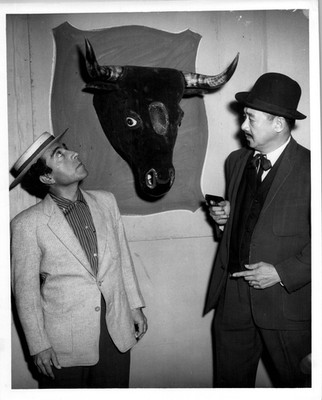RARE CUBA CUBAN ACTOR ALBERTO UNSUA HANDSOME PORTRAIT 1950s ORIG PHOTO MA54