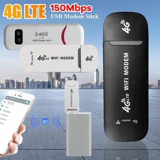 Router USB 4G LTE 150Mbps Modem Stick SIM Slot Mobile Hotspot WiFi