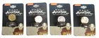 Avatar the Last Airbender 8 Zinc All 4 Nations Ring Sets Sizes 7 And 8