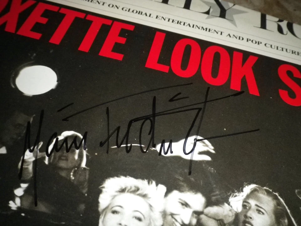 Vinyl Lp ROXETTE Look Sharp Autogramm signiert Marie Fredriksson & Per Gessle - Bild 4 von 4
