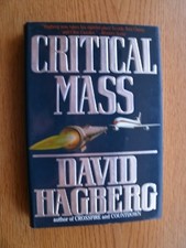 CRITICAL MASS By David Hagberg - Hardcover **Mint Condition**