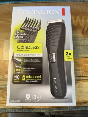 New in Box Remington Cordless Power Series Haircut & Beard Trimmer 4000, HC7110