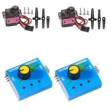 2PCS RC Servo Tester 3CH Digital Multi ECS CCPM Consistency Speed Controller ...