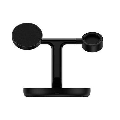 Baseus Swan MagSafe-kompatibler Wireless Ladeständer Schwarz