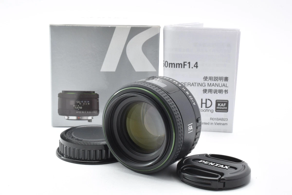 Pentax FA f/1.4 Camera Lenses 50mm Focal for sale | eBay