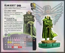 DC Heroclix  ALAN SCOTT - 048 - SUPER RARE  Lantern Legacy Set