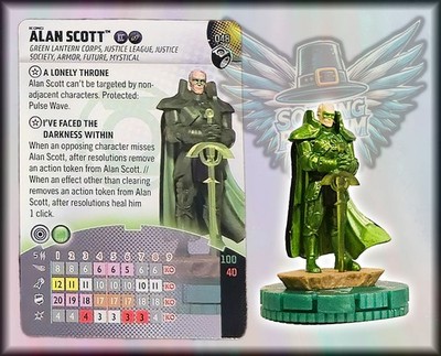 DC Heroclix ALAN SCOTT - 048 - SUPER RARE Lantern Legacy Set | eBay