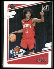 2021-22 Donruss #2 Jalen Green The Rookies