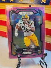 2023 Panini Prizm Pink Prizm #106 AJ Dillon PACKERS