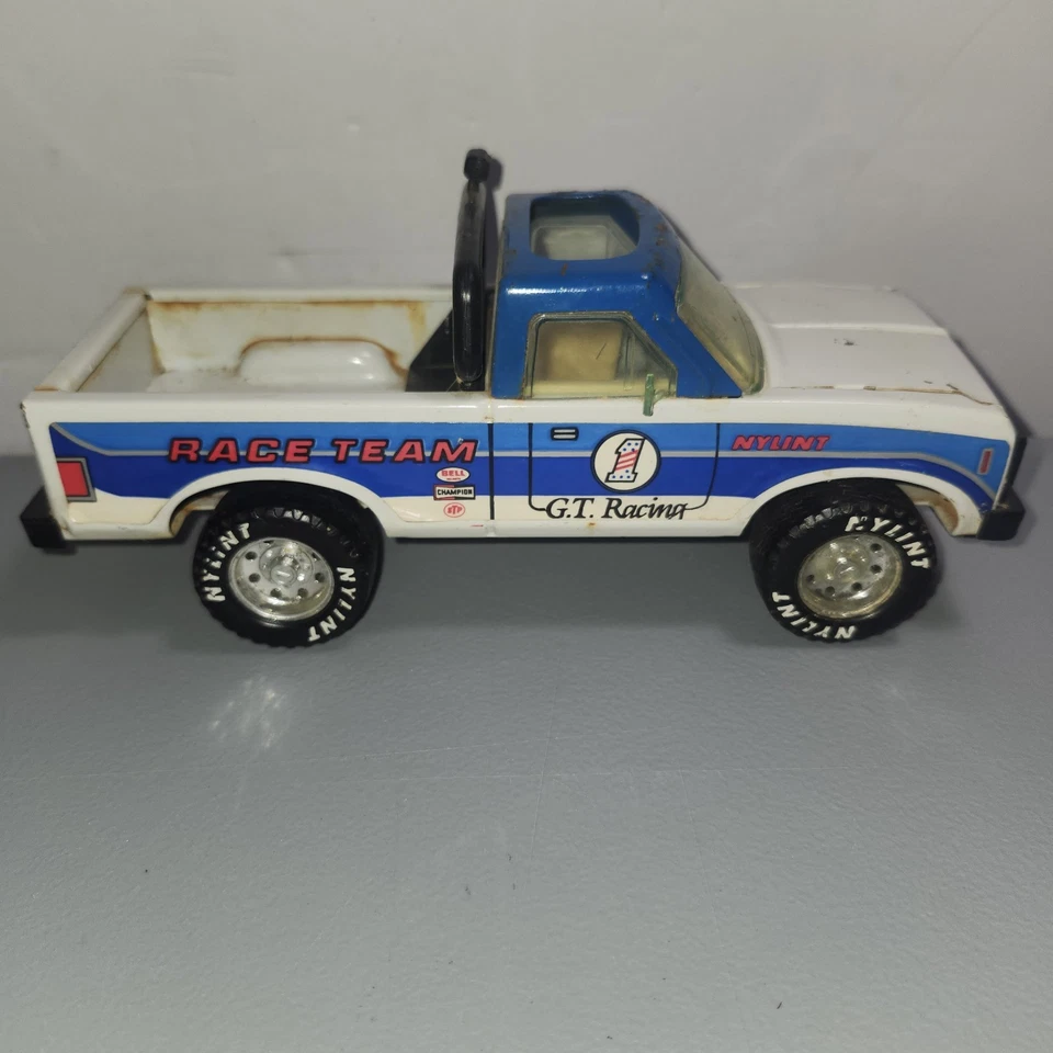 Camioneta pickup vintage de metal NYLINT Race Team G.T. Racing Retro Foto 4 de 4