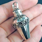 925 Sterling Silver Prayer Locket Memories Ashes Box Pendant Jewelry Handcrafted