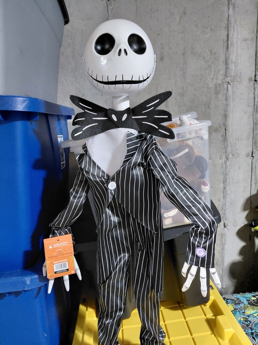Gemmy Nightmare Before Christmas Jack Skellington Mini Life Size