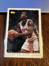 Chuck Person 1994-95 Topps SPECTRALIGHT Parallel #287 San Antonio Spurs NM-MT