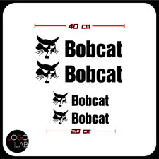 KIT 4 ADESIVI BOBCAT prespaziati