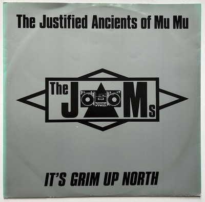 Justified Ancients Of Mu Mu : It's Grim Up North UK 1991 12'' single VG+/VG+