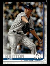 2019 Topps Update - #US214 Zack Britton - New York Yankees