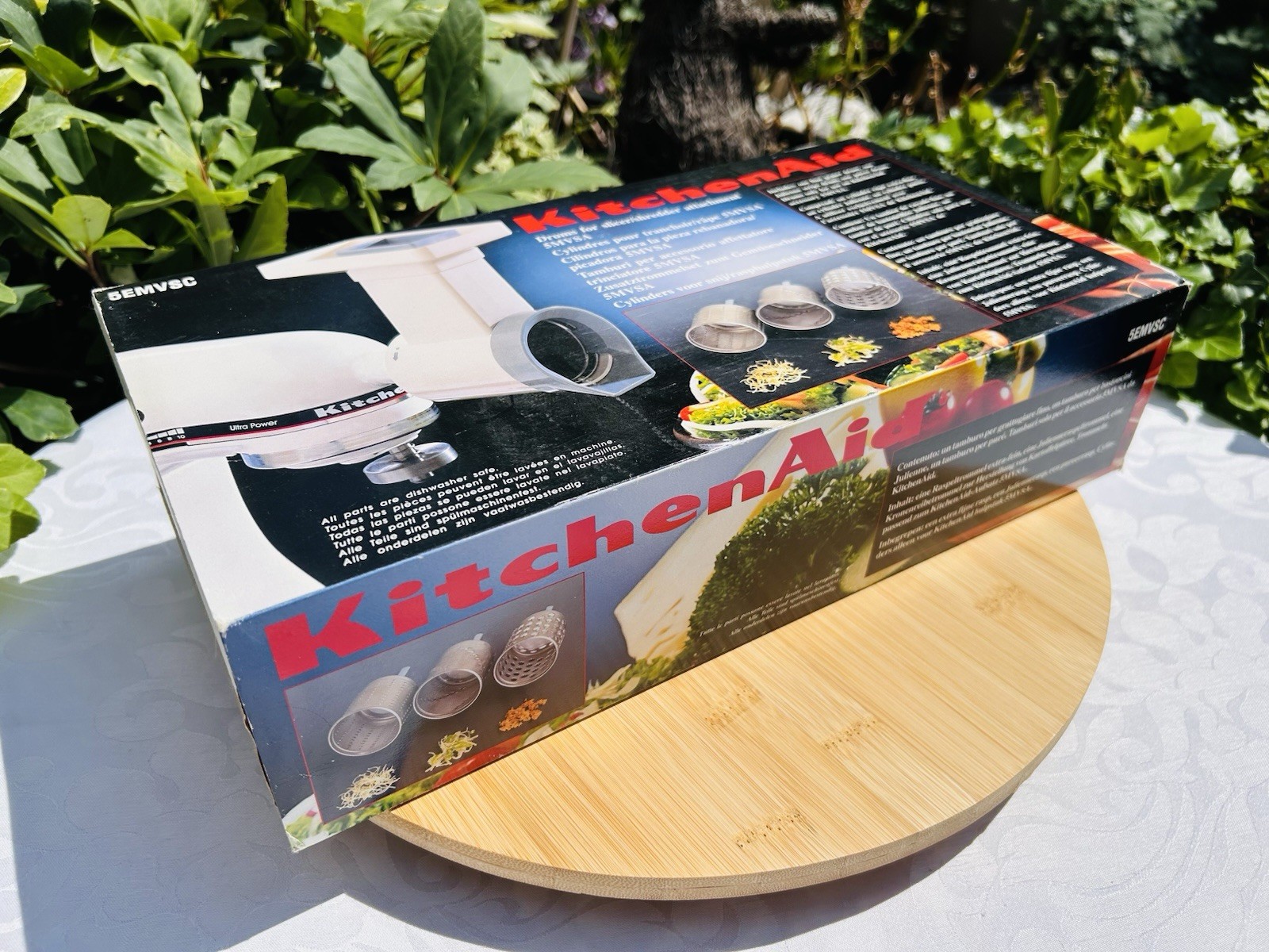 Kitchen Aid Slicer Zerkleinerer Trommeln für 5MVSA Aufsatz Verlängerung Pack 3er Set