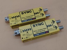 LOT of (2) LYNX TECHNIK ORX 1702 Analog Sync ...