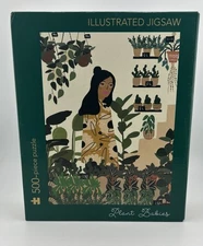 2021 Yani Hamdy Art Plant Babies 500 Botanical Jigsaw Puzzle Hinkler 24x18” NIB