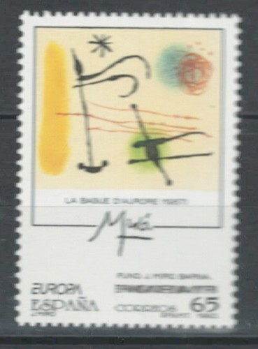 SPAIN EUROPE PAINTINGS ART ANIMATION MNH SET LOT (ART 50) - 第 1/1 張圖片