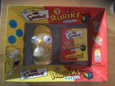 Rubik's Puzzle The Simpsons Homer - NEW IN BOX - Vintage