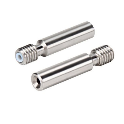 3D Printe Metal Heat-insulation Throat Pipe V6 MK8 1.75mm Heat Break Throat Tube