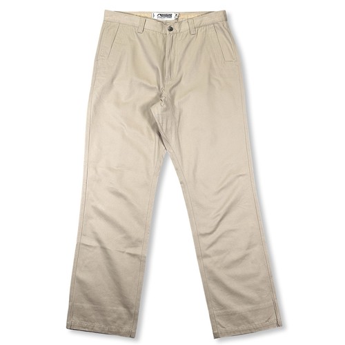 Chino Bills Khakis Homme 31x30 Beige - Plissé, Poignets, Coton, USA