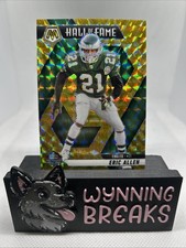 Eric Allen 2025 Panini Mosaic Prizm Hall of Fame #295 Philadelphia Eagles Yellow