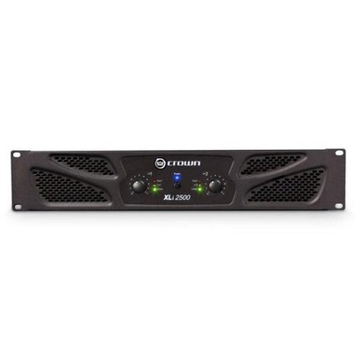 Crown XLi 2500 robuster Power Amp 2 x 750 W @ 4Ω 2U