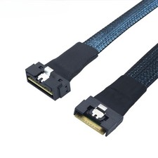 PCIE SlimSAS LP Low profile SFF-8654 8I anti tilt plug 8654 8X connection cable