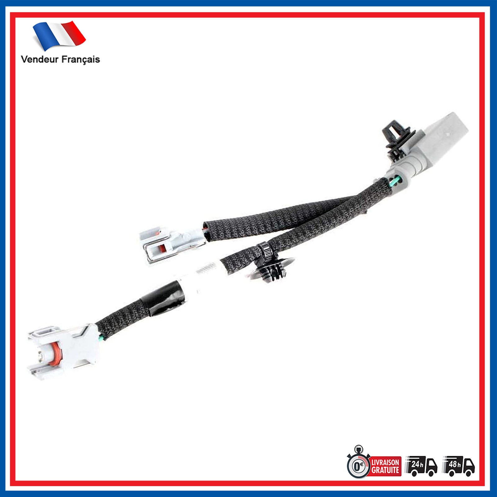 Faisceau d'injecteurs renforcé Peugeot 308 et 508 2.0 HDi - Qualité Premium 9688246780