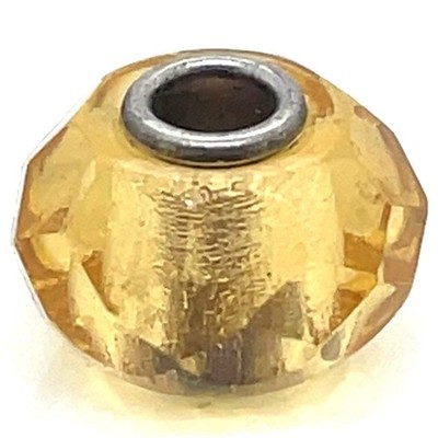 Trollbead gelbe Glasperle