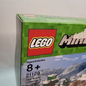Lego Minecraft The Snow Hideout 21120 Brand New Sealed Front Box Wear Fast Ship