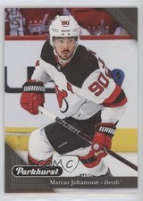 2017-18 Upper Deck Parkhurst Black Marcus Johansson #140 0c3