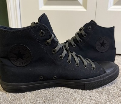 RARE Converse Chuck Taylor All Star II High Top (Chuck II)  Triple Black 