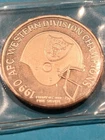 Oakland Raiders - American Silver  1oz .999 Limited Ed. Silver Dollar Coin