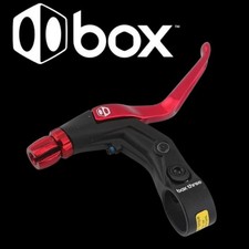 Box Three V-Point Brake Lever Red  Right  Long 