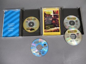 Sega CD 32X Games (lot of 3) Fahrenheit, AH3 Thunderstrike, Sega Classics