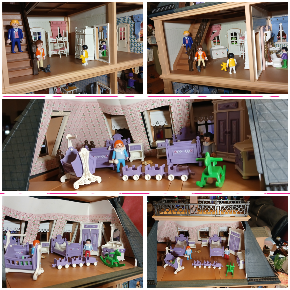 Casa de muñecas Playmobil Victorian Mansion vintage