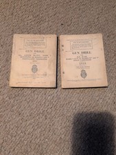 War Office, Gun Drill Manuals. Howitzer And MK1 Field Gun.