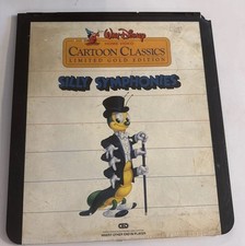 Disney Gold Cartoon Classics Silly Symphonies RCA Selectavision VideoDisc CED