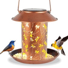 Bird Feeders for Outdoors Dragonfly Solar Lanterns Outdoor Waterproof Garden ...