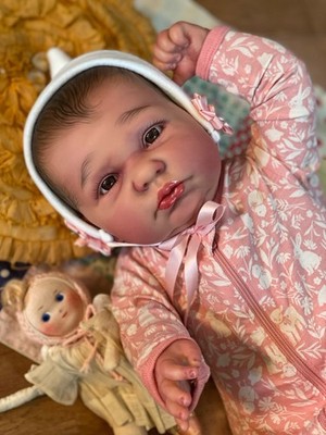 21  Reborn SE  Berenguer  Baby Doll Weighted With New Cloth Body Full Limbs.