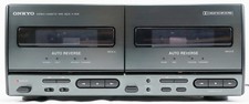 ONKYO  Stereo Doppelkassettendeck  K 05W  ohn...