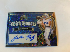 2024 Leaf Metal Draft Jake Retzlaff  Auto Rookie With Honors Card Tulane RC #1/5